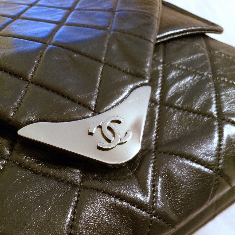 Chanel Quilted Lambskin Double Flap